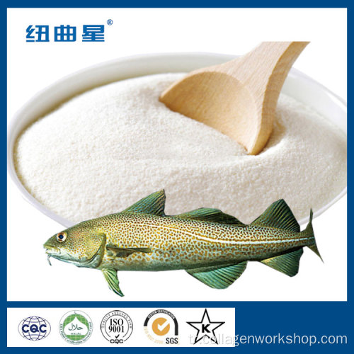 Tilapia&#39;dan 1000Da anlık balık kolajen peptit tozu